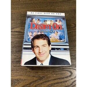 Dream On Seasons 1 & 2 DVD Box Set HBO Comedy Series Brian Benben Chris Demetral